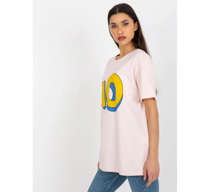 Tričko EM TS 527 2.60P světle růžové