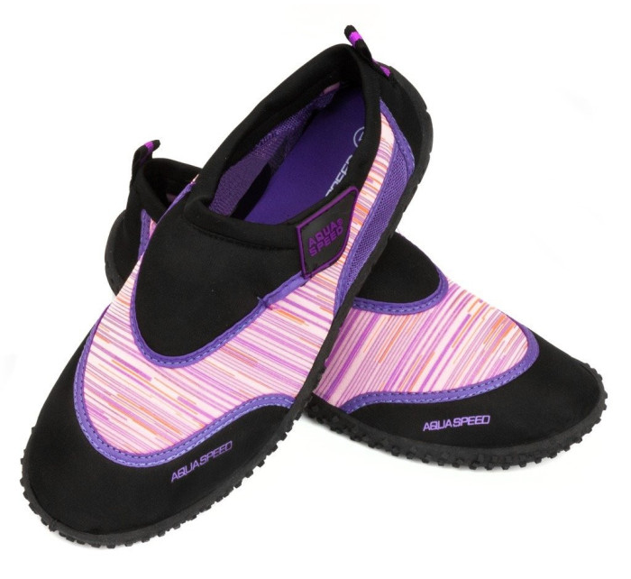 AQUA SPEED Plavecké boty Aqua Shoe Model 2A Black/Pink