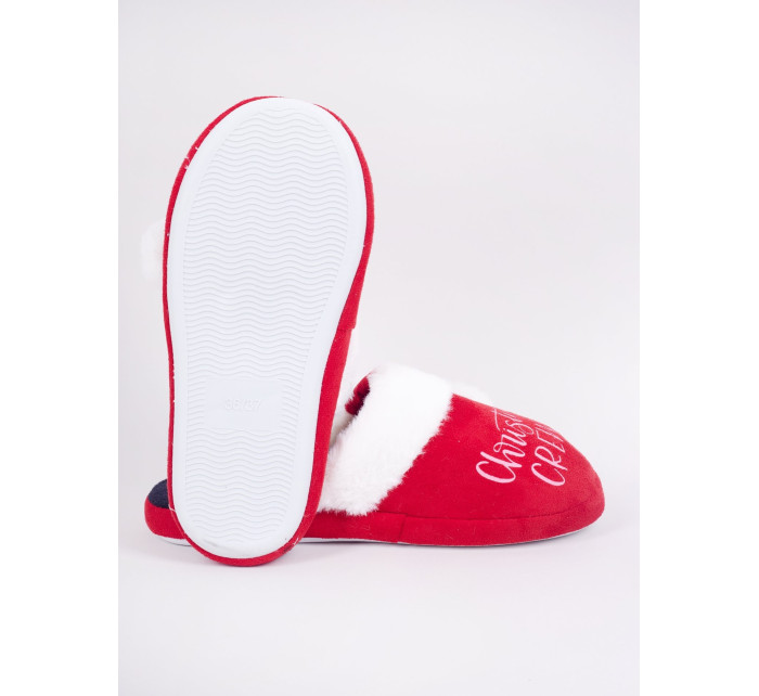 Dámské vánoční pantofle model 17962205 Red - Yoclub