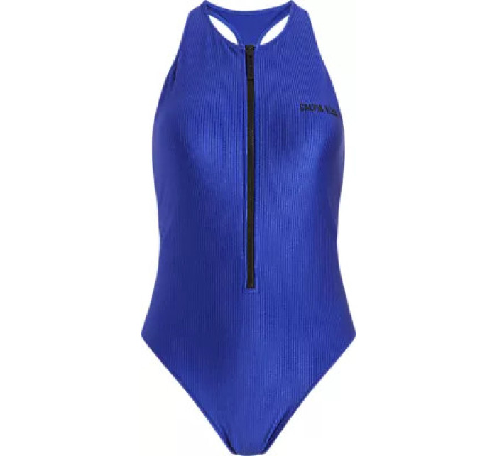 Dámské jednodílné plavky RACERBACK ONE PIECE KW0KW02407C7N - Calvin Klein