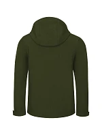 Trail softshellová bunda pánská military