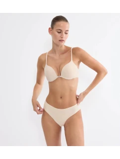 Dámská podprsenka Pure Micro WHUF - BROWN - tělová 00DL - TRIUMPH