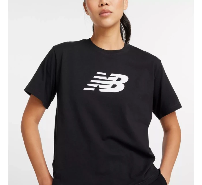 Tričko New Balance Sport Jersey Relaxed Logo W WT43583BK