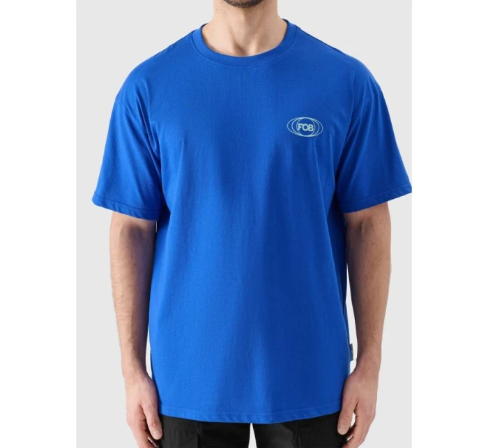 Pánské tričko oversize s potiskem 4F 4FRSS24TTSHM2535-36S