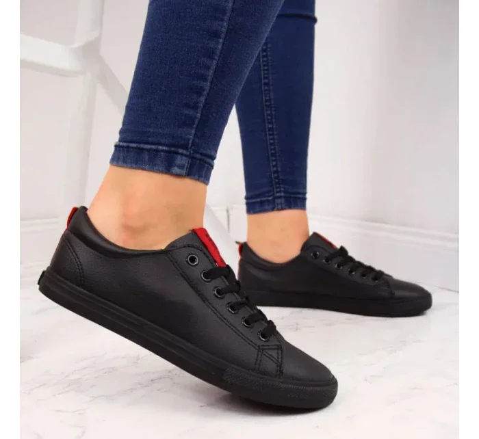 Dámské kožené tenisky W DD274687 - Big Star Dámské kožené tenisky W DD274687 - Big Star