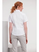Halenka Oxford s krátkým rukávem 11. white model 22475319 - Russell Athletic Halenka Oxford s krátkým rukávem 11. white model 22475319 - Russell Athletic