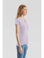 Fruit of the Loom Lady-Fit Iconic 150 V-Neck T Dámské tričko s výstřihem do V 16.1444 white Fruit of the Loom Lady-Fit Iconic 150 V-Neck T Dámské tričko s výstřihem do V 16.1444 white