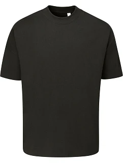 M 201 Oversize tričko z těžké bavlny model 22451793 black - Mantis