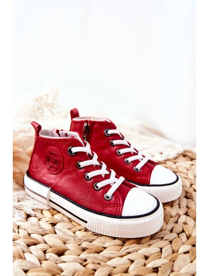 Dětské Tenisky BIG STAR model 21562562 Červené - Big Star Shoes