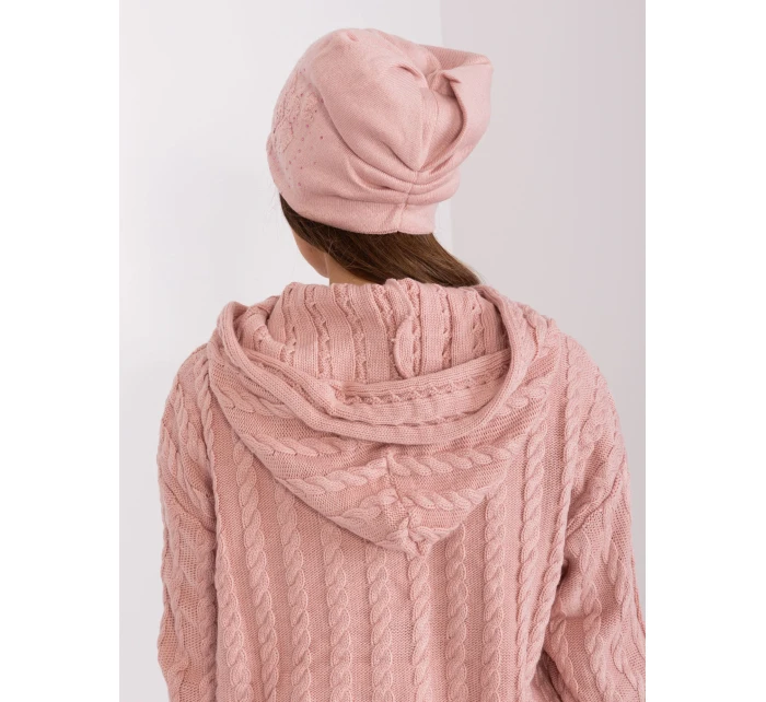 Czapka AT CZ model 19001801 jasny różowy - FPrice Czapka AT CZ model 19001801 jasny różowy - FPrice