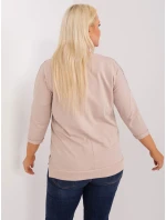 Bluzka RV BZ model 19465436 beżowy - FPrice Bluzka RV BZ model 19465436 beżowy - FPrice