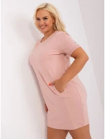 RV SK 8899 šaty.14P světle růžová