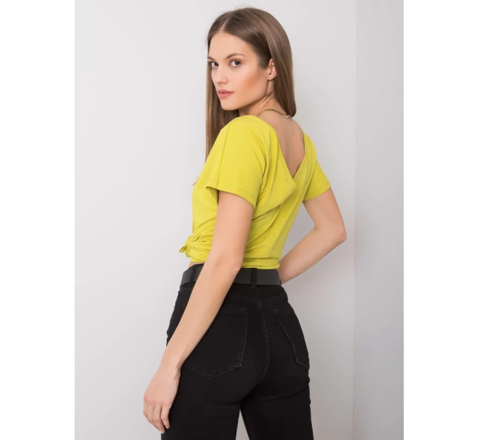 Tričko RV TS 4662.25P limetkově zelené