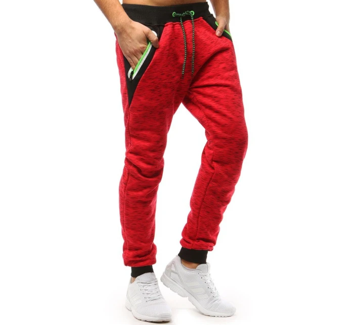 Pánské tepláky červené model 21964109 - Dstreet