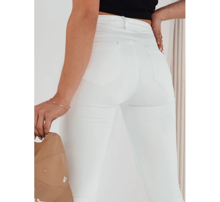 Dámské džínové kalhoty white model 21974424 - Dstreet Dámské džínové kalhoty white model 21974424 - Dstreet