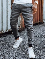 Pánské antracitové teplákové kalhoty FashionStreet UX4423