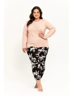 Piżama Katie model 20247651 dł/r SXL Z25 - Taro