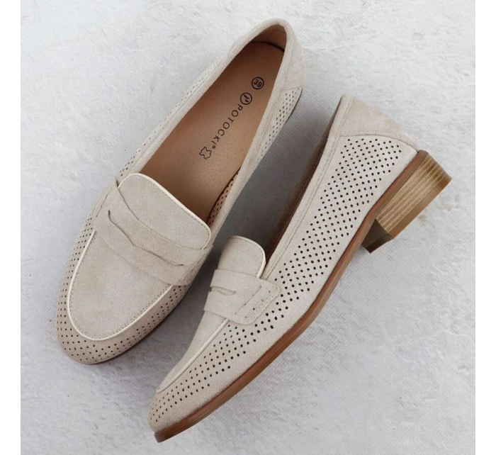 Semišové lordské polobotky Potocki W SZ12585 WOL291B