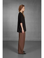 B&C #E220 Oversized Oversize tričko z těžké bavlny 01.012T black