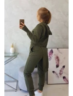 Sada mikin s delší stranou khaki barvy