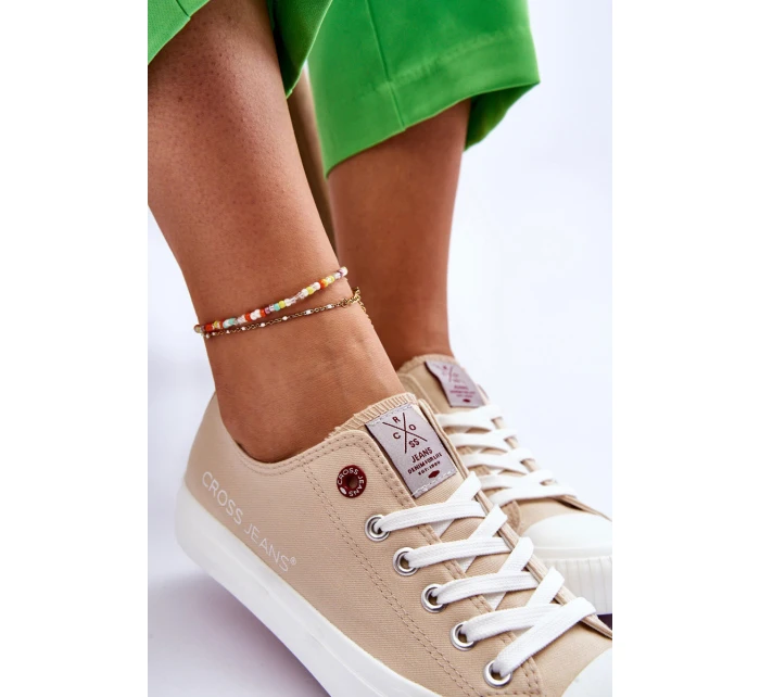 Dámské tenisky model 21613058 béžove - Cross Jeans