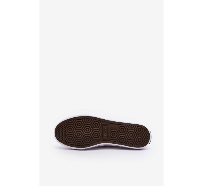 Big Star nízké pánské bílé tenisky model 21501772 - Big Star Shoes Big Star nízké pánské bílé tenisky model 21501772 - Big Star Shoes