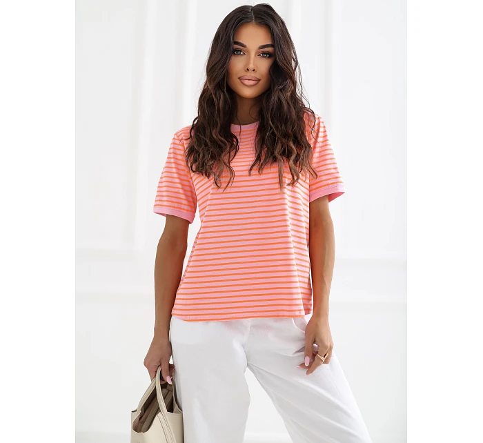 T shirt IT TS model 22084308 ciemny różowy - FPrice T shirt IT TS model 22084308 ciemny różowy - FPrice