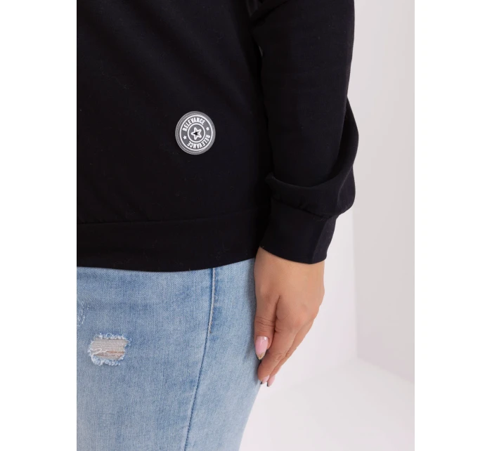 Bluzka RV BZ model 19349323 czarny - FPrice Bluzka RV BZ model 19349323 czarny - FPrice