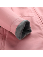 Dámský softshellový kabát ALPINE PRO IBORA dusty rose