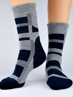 PÁNSKÉ PONOŽKYW AKRYL S VLNOU SW003