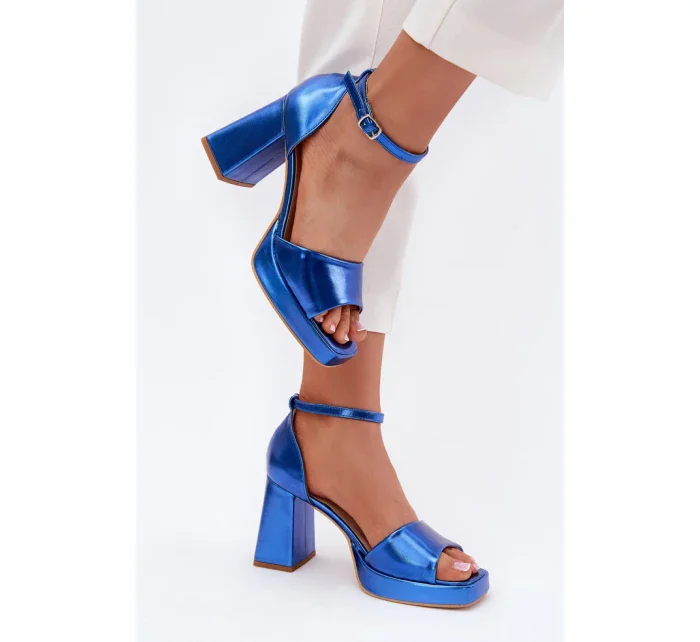 Sandály na podpatku  model 215000 Step in style