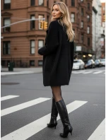 Dámský alpakový kabát RITA II black FashionStreet NY0669