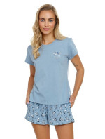 Dámské pyžamo  světle modré model 18366072 - DN Nightwear