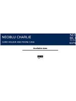 Charlie Pouzdro na telefon s na deep black model 22499932 - NEOBLU Charlie Pouzdro na telefon s na deep black model 22499932 - NEOBLU