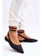 Vázané Baleríny S Černe model 21612801 - Boto