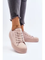 Dámské Tenisky Big Star model 21649514 Růžové - Big Star Shoes Dámské Tenisky Big Star model 21649514 Růžové - Big Star Shoes