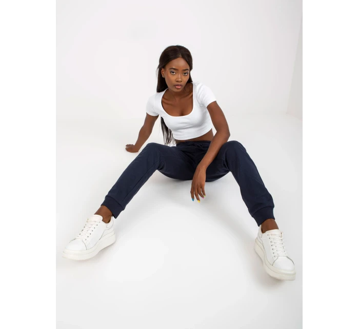 Tepláky B 006.58 tmavě modrá