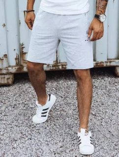 FashionStreet pánské světle šedé šortky SX2186