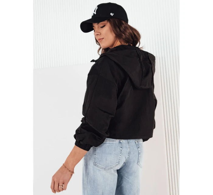 Dámská přechodná bunda s kapucí černá Dstreet model 21974234 - FashionStreet