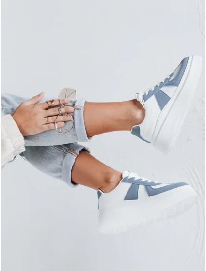 Dámské tenisky na platformě blue model 21991708 - Dstreet