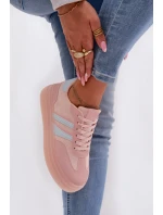 Dámské tenisky na platformě Růžové Galleria