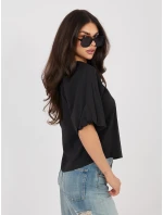 Bluzka model 22024878 czarny - FPrice Bluzka model 22024878 czarny - FPrice