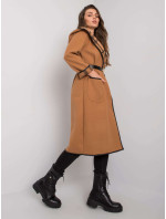 Dámský kabát DHJ EN model 17338860 velbloud - FPrice