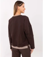 Halenka RV BZ A907.08P tmavě hnědá Halenka RV BZ A907.08P tmavě hnědá