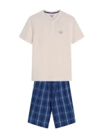 Pyžamo Dock 42616 Bílá - Henderson Pyžamo Dock 42616 Bílá - Henderson