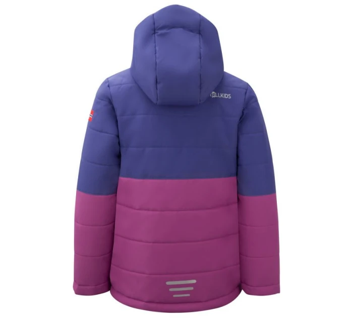 Dětská zimní bunda Trollkids Kids Hemsedal Snow Jacket XT zateplená nepromokavá fialová (513-154) Dětská zimní bunda Trollkids Kids Hemsedal Snow Jacket XT zateplená nepromokavá fialová (513-154)