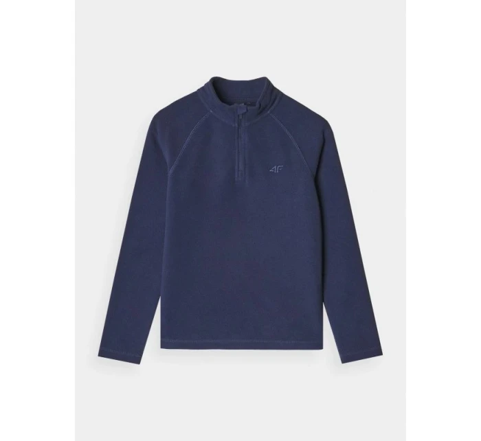 Chlapecké termoprádlo z fleecu (top) 4F Junior 4FJWAW24UFLEM050-31S Chlapecké termoprádlo z fleecu (top) 4F Junior 4FJWAW24UFLEM050-31S