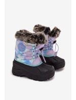 Dětské sněhule pro dívky s kožíškem a  Fialové model 21728554 - Lee Cooper