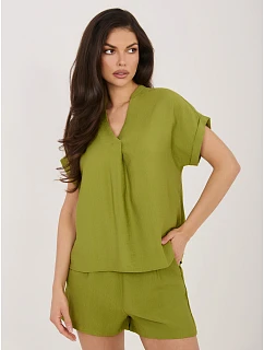 Bluzka model 22076763 oliwkowy - FPrice