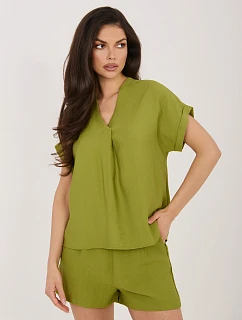 Bluzka model 22076763 oliwkowy - FPrice